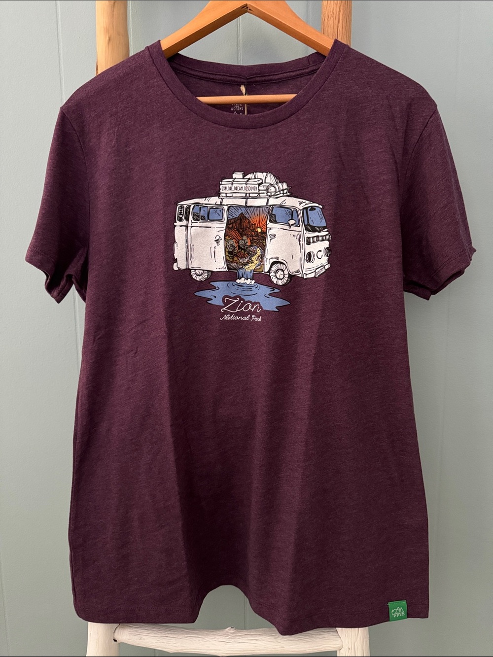 NWT Wild Tribute Women's Zion National Park Road Trip Tee T-Shirt ~ 2XL XXL